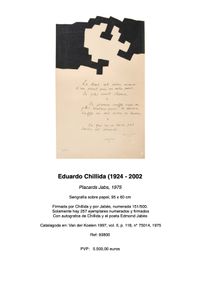 Chillida escritura poeta.1