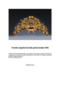 Frontal talla XVIII.1