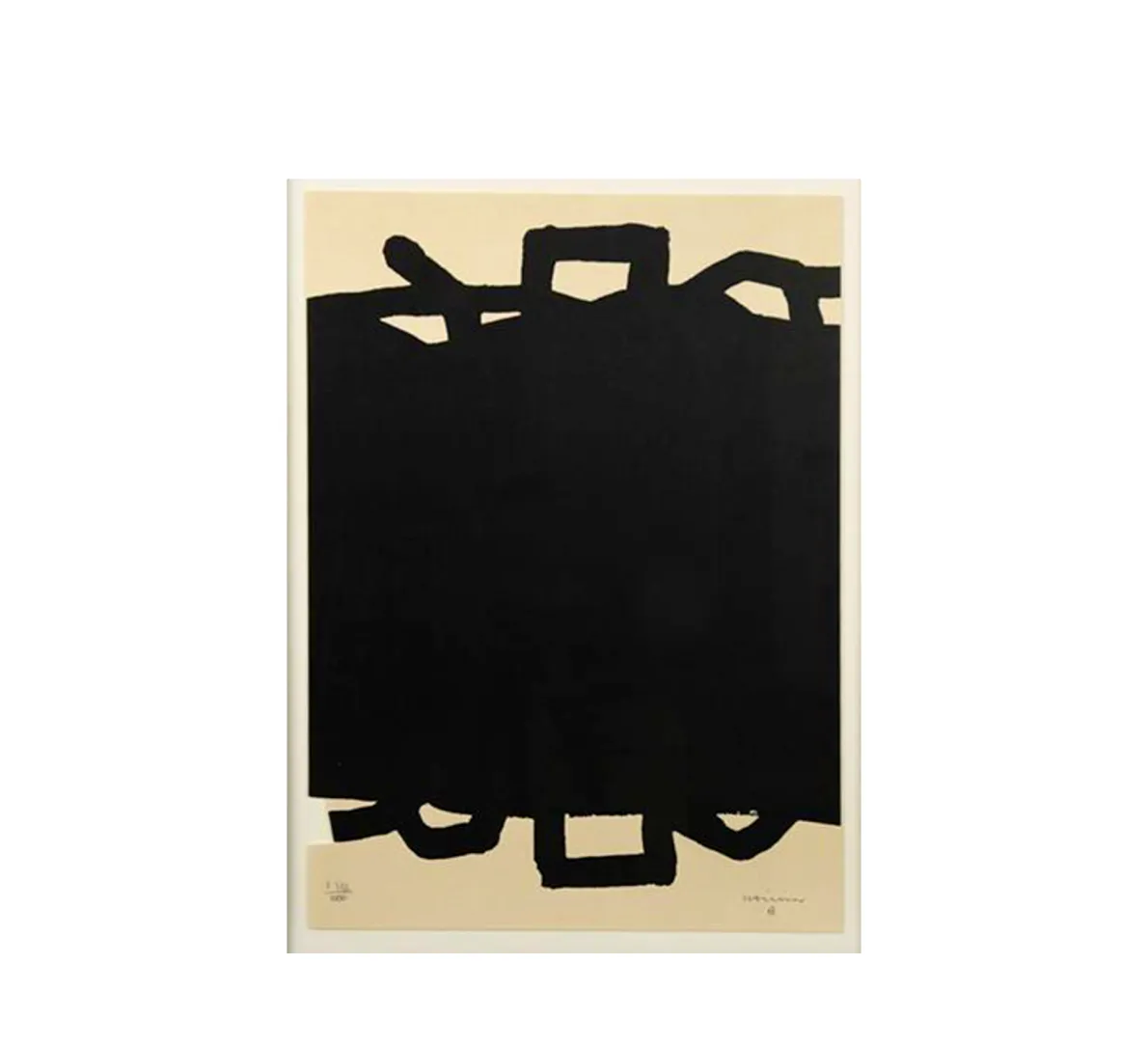 Chillida - Litografía